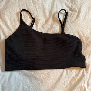 Old Navy bathing suit top, Large, Black